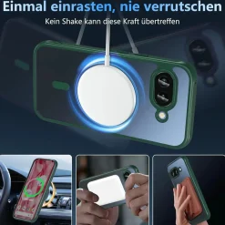 Google Pixel 9a - Farbige MagSafe Hülle mit Kameraschutz
