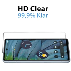 Google Pixel 7a - 9H Displayschutzfolie 2x Display & Kamera