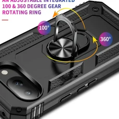 Google Pixel 9a - Outdoor Hardcase mit Ringhalter