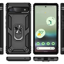 Google Pixel 6a - Outdoor Hardcase mit Ringhalter