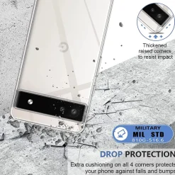 Google Pixel 6a - Slim Clear Case Hülle