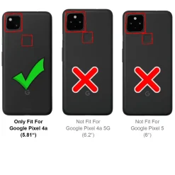 Google Pixel 4A - 2x 9H Panzer Glasfolie, Displayfolie