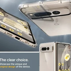 Google Pixel Fold - Slim Clear Case Hülle