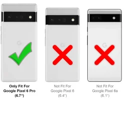 Google Pixel 6 Pro - 9H Displayschutzfolie 2x Display & Kamera
