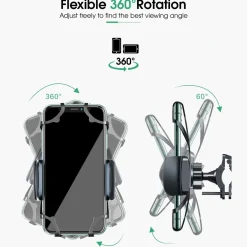 Halterung Fahrrad Lenker Gummi Holder