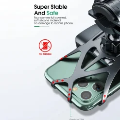 Halterung Fahrrad Lenker Gummi Holder