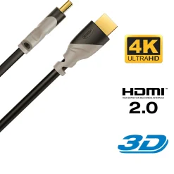 HDMI Kabel Schwarz - Länge 1m
