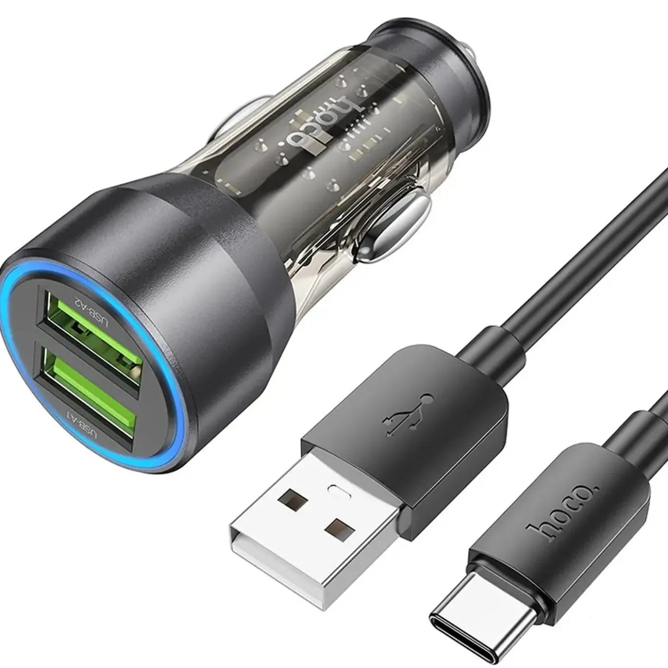 Hoco KFZ Ladegerät 2x USB QuickCharge
