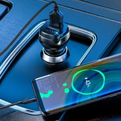 Hoco Kfz-Ladegerät - Z40 microUSB - Schwarz