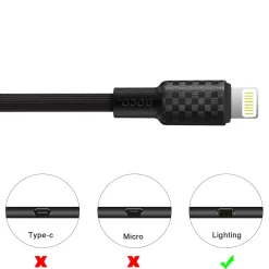 Hoco USB Kabel - X29 Lightning - 1M