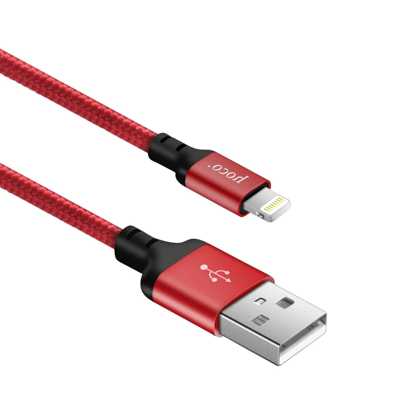 Hoco USB Kabel - X14 Lightning - 2M