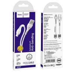 Hoco USB Kabel - X37 microUSB - 1M - Weiss