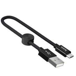Hoco USB Kabel - X35 microUSB - Schwarz