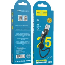 Hoco USB Kabel - X35 microUSB - Schwarz