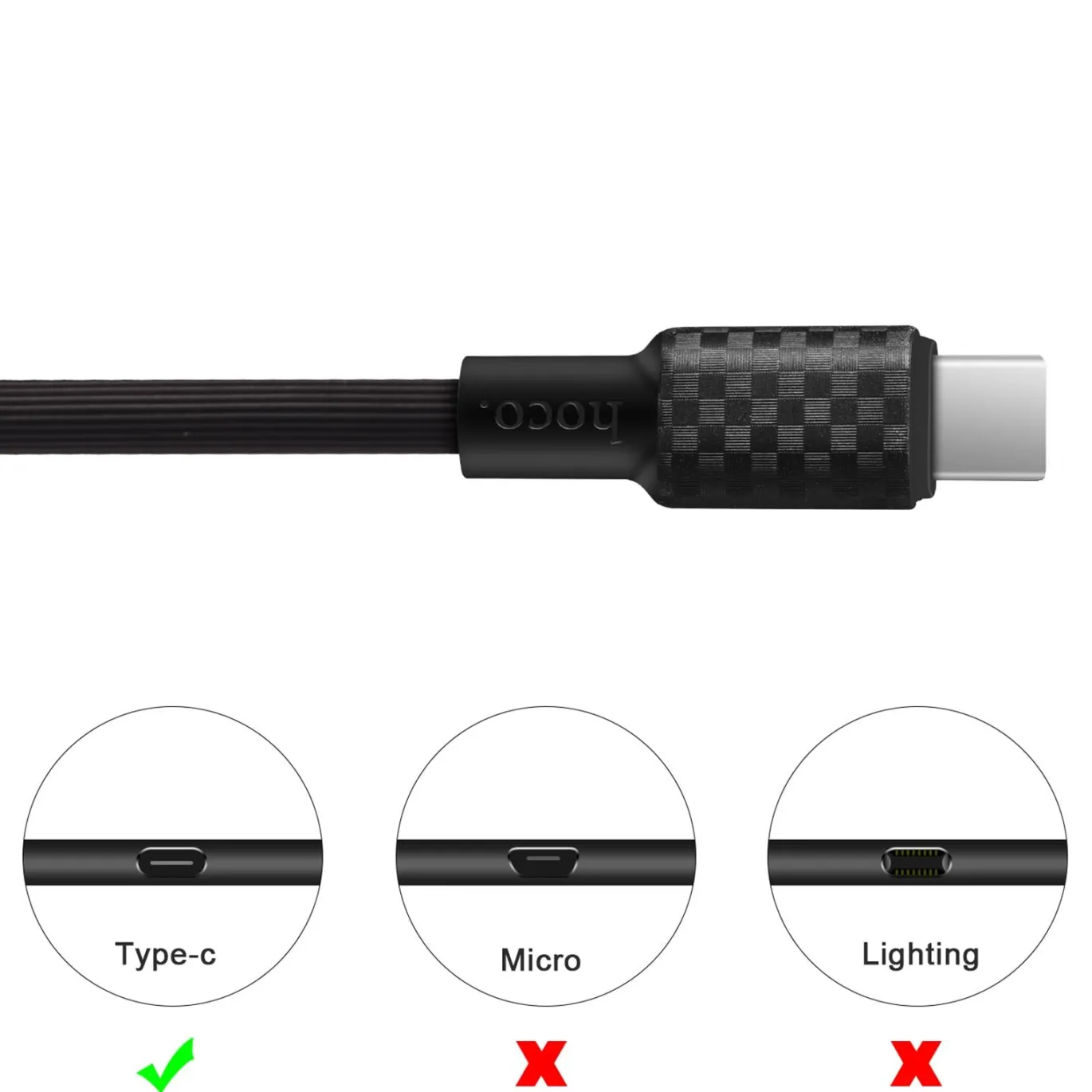Hoco USB Kabel - X29 Typ C - 1M