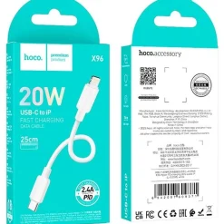 Hoco USB Kabel - X96 Typ-C auf Lightning - Weiss