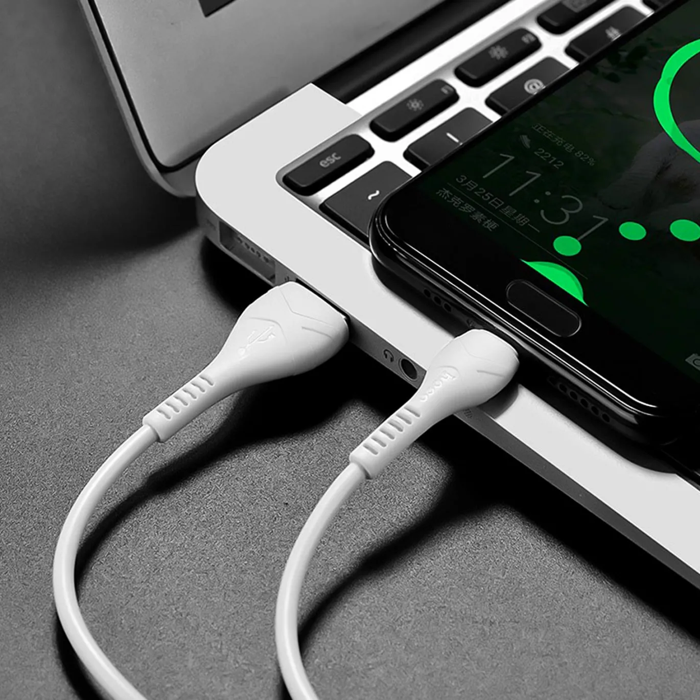 Hoco USB Kabel - X37 Type C - 1M - Weiss