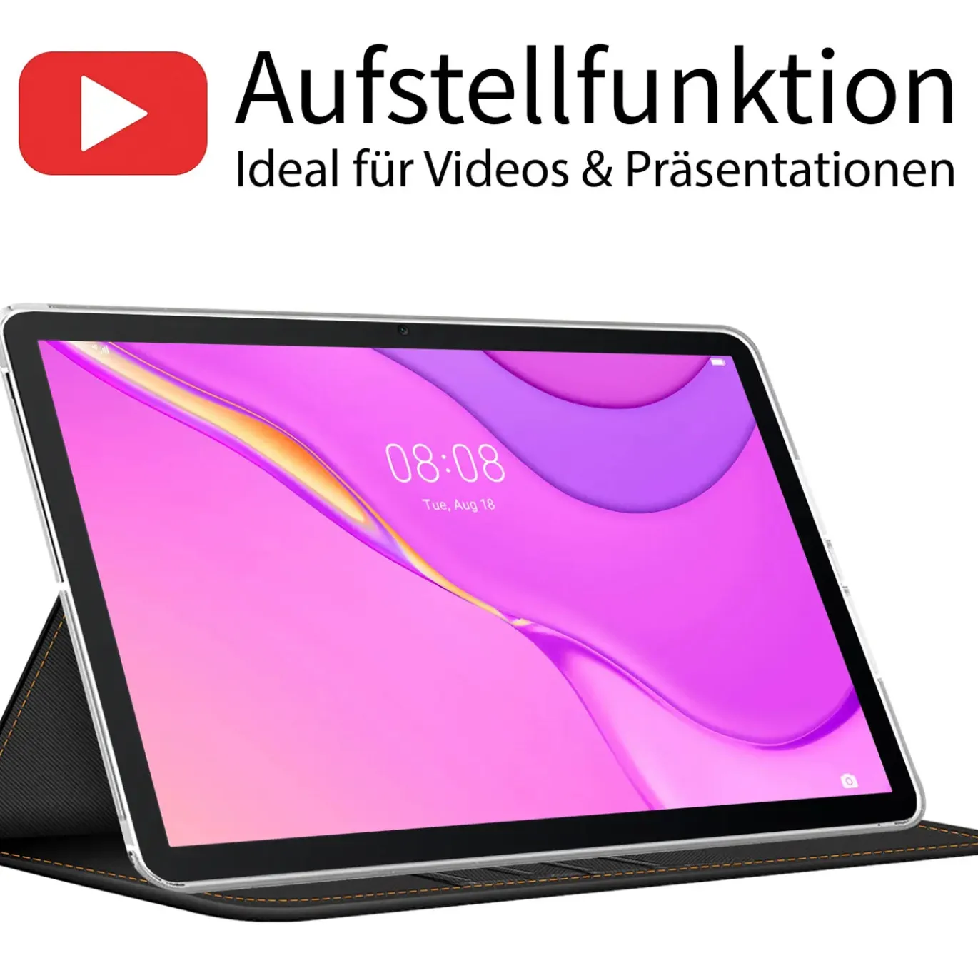 Huawei MatePad T 10 / T 10S - Tablet Klapphülle im Jeanslook