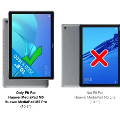 Huawei Mediapad M5 / M5 Pro 10.8 - Panzerglas gehärtet für Display