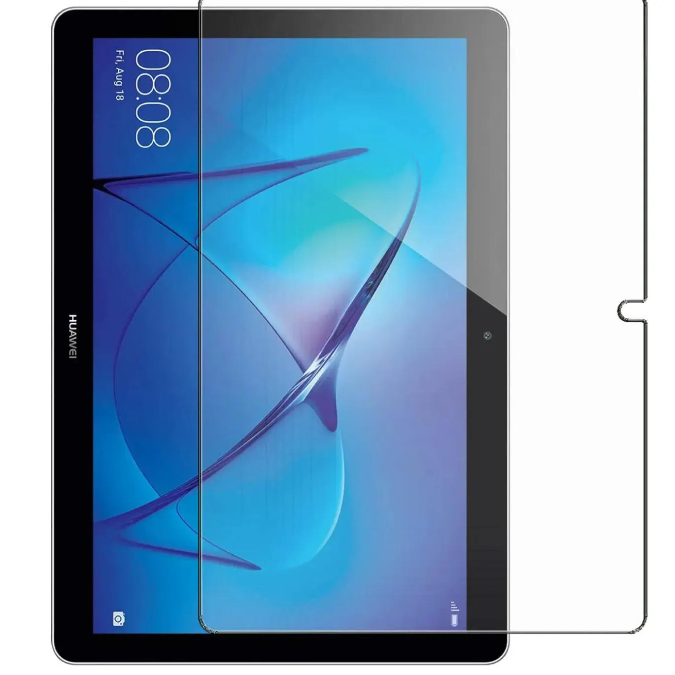 Huawei MediaPad T5 10.1 - Panzerglas gehärtet für Display