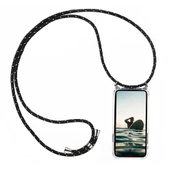 Huawei P30 Lite - Transparente Hülle mit Handykette