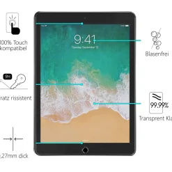 iPad (5.–6. Gen.) - Panzerglas gehärtet für Display