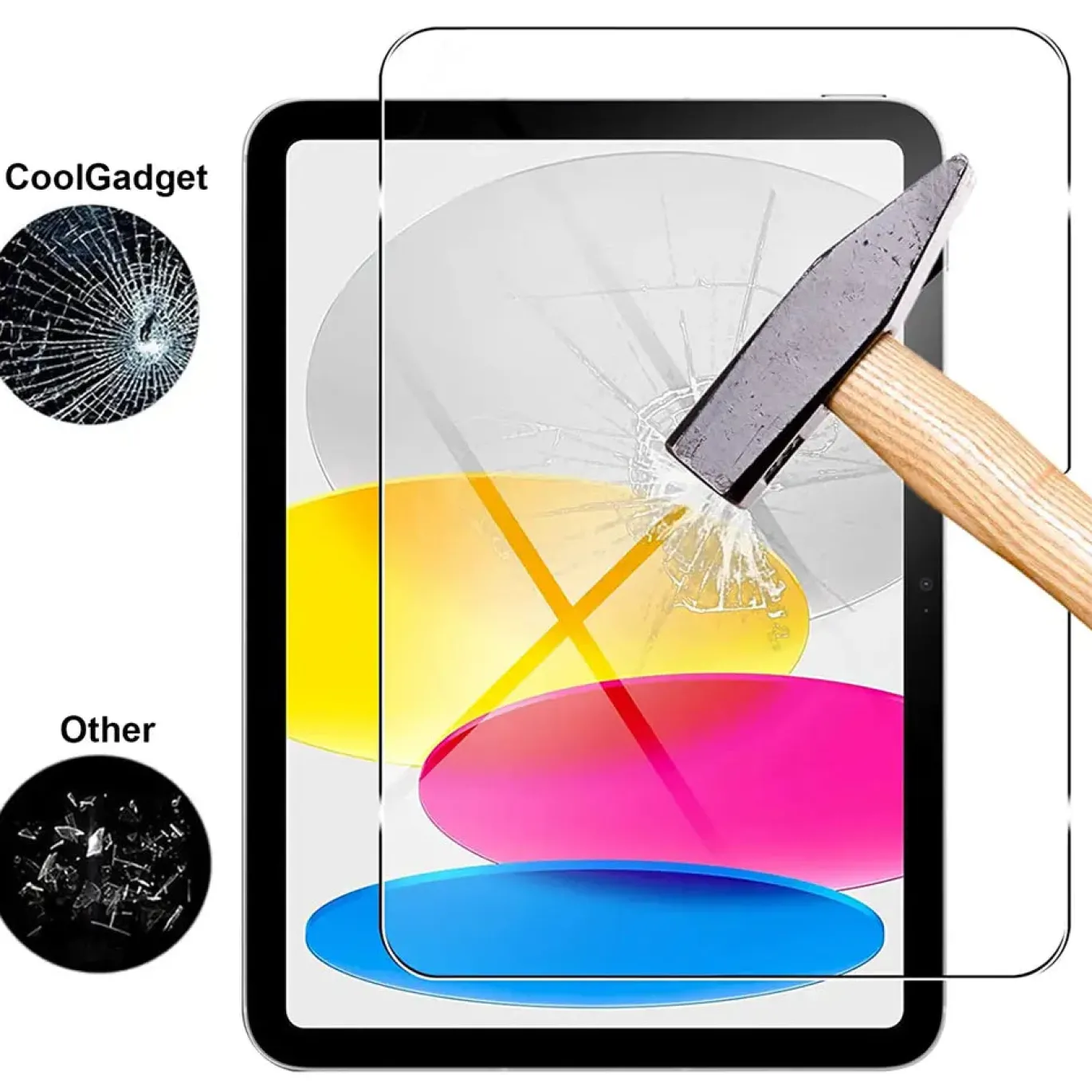 iPad (10. Gen.) - Schutzglas gehärtet für Display
