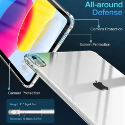 iPad (10. Gen.) - Tablet Hülle klar & stoßfest