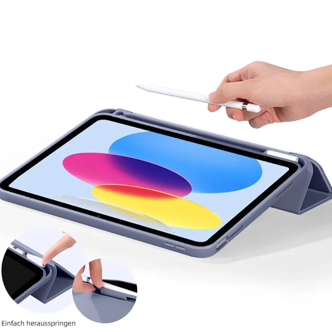 iPad Air (4.–5. Gen.) / iPad Air (M3) / 11" iPad Pro (M4) - Smart Cover mit Sleep-Funktion