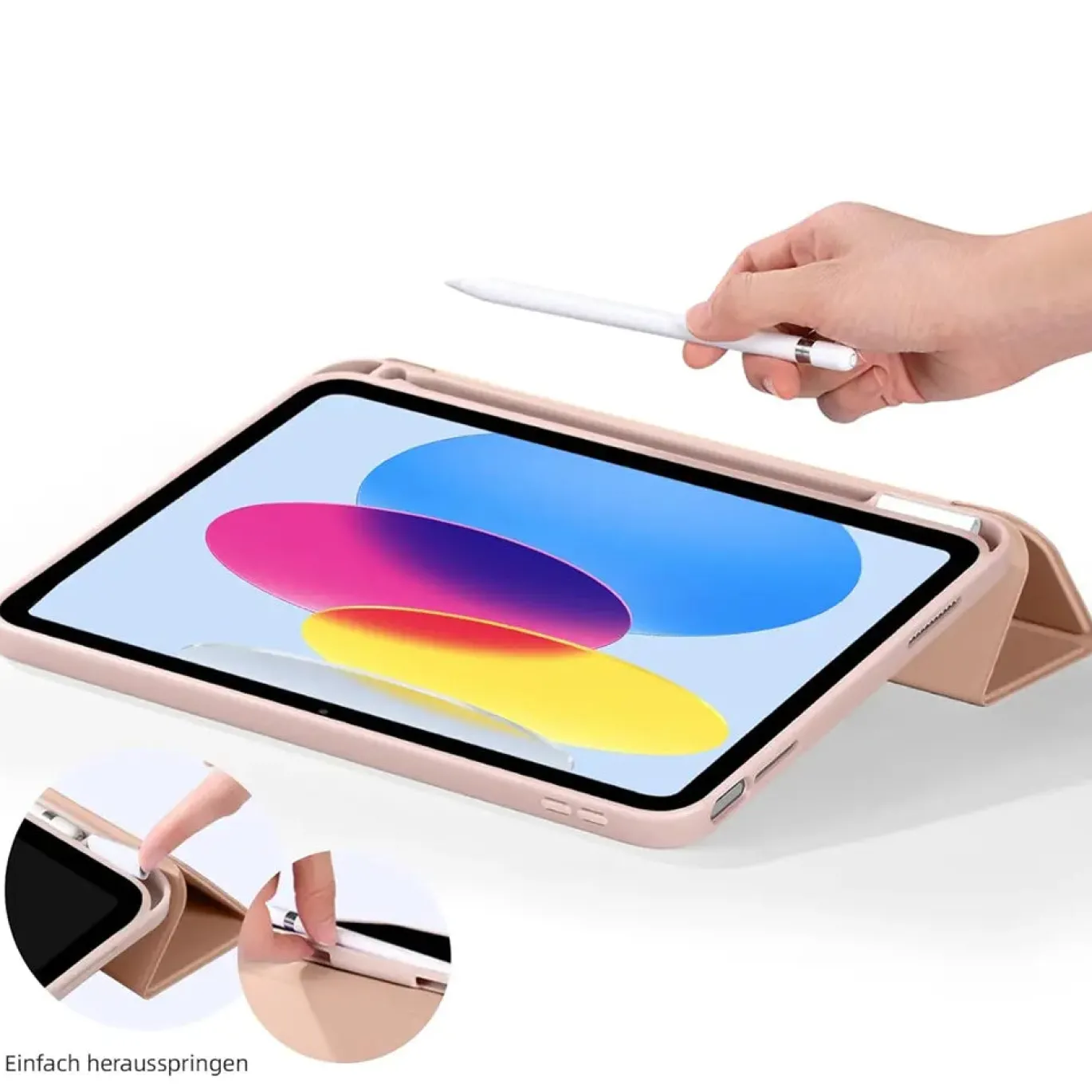 iPad Air (4.–5. Gen.) / iPad Air (M3) / 11" iPad Pro (M4) - Smart Cover mit Sleep-Funktion