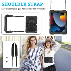 iPad mini (6. Gen.) - Armor Case mit Ständer & Schultergurt