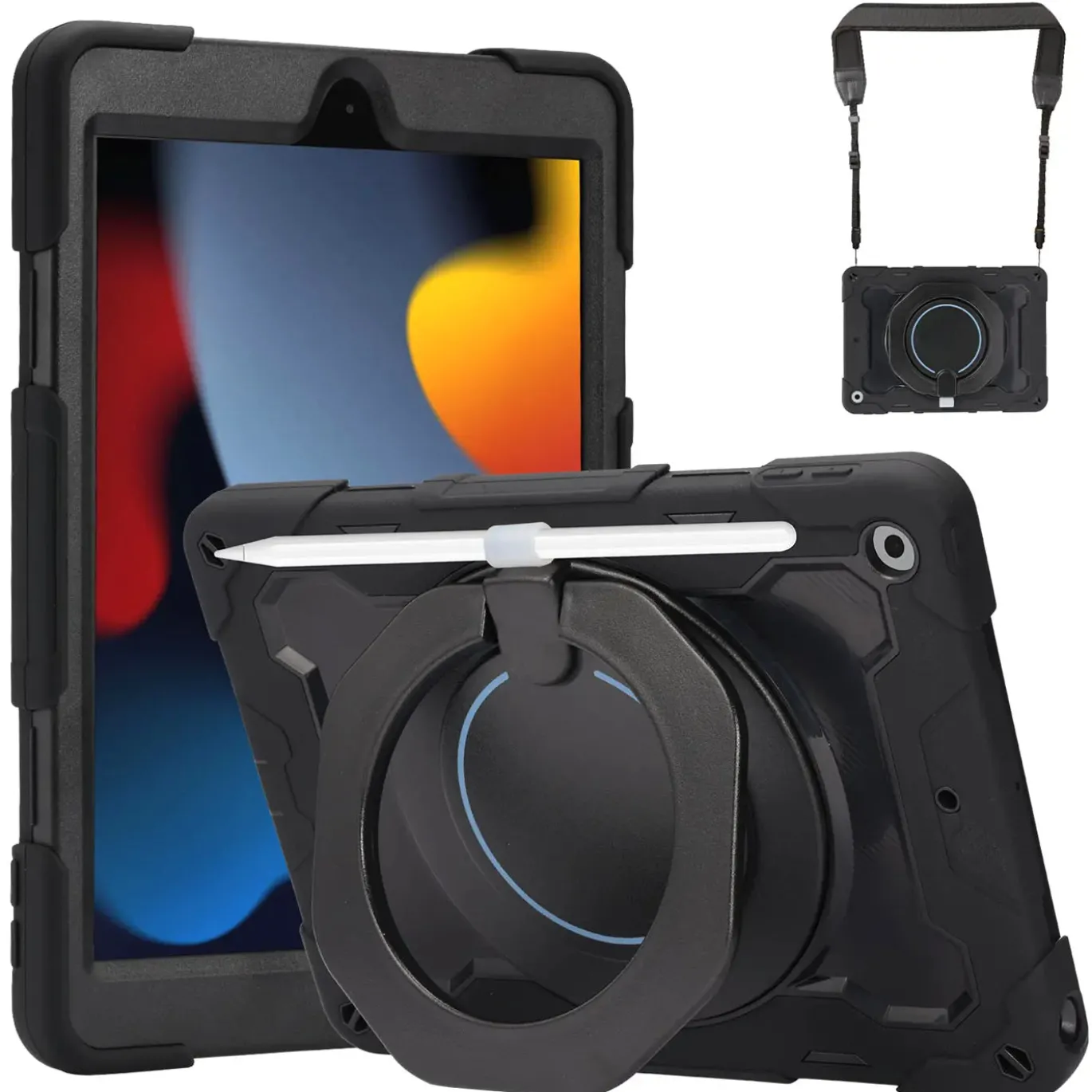 iPad mini (6. Gen.) - Armor Case mit Ständer & Schultergurt