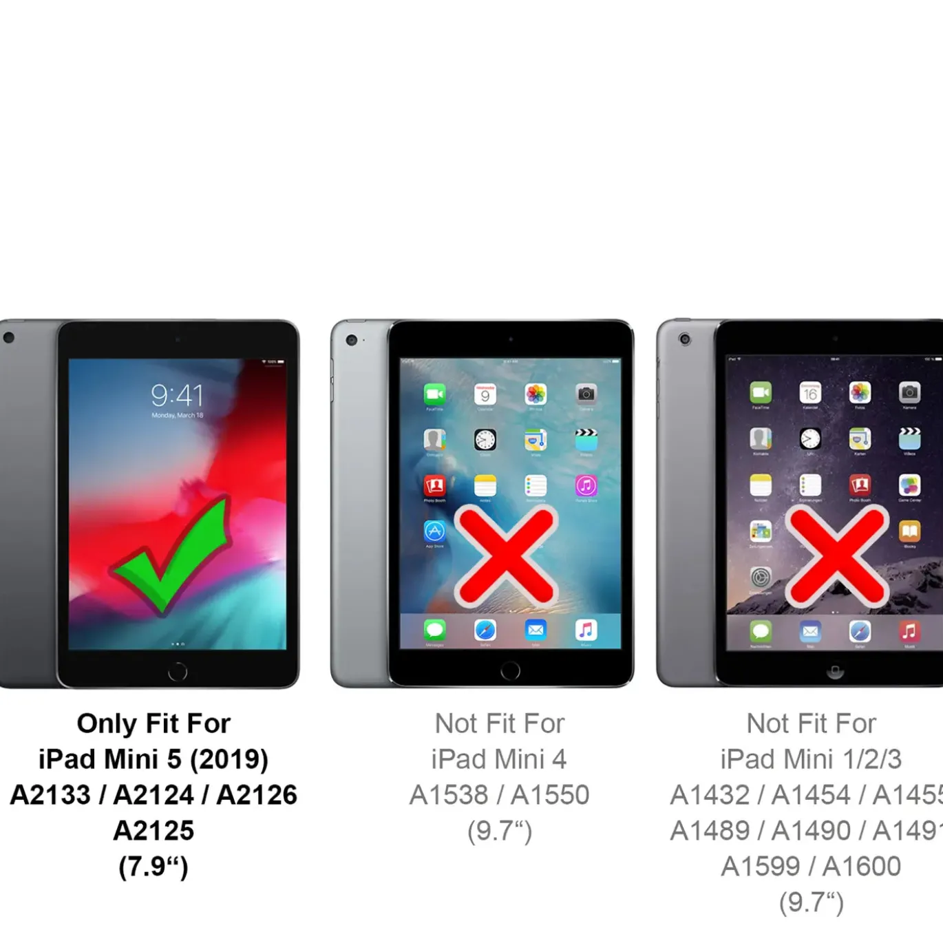 iPad mini (5. Gen.) - Panzerglas gehärtet für Display