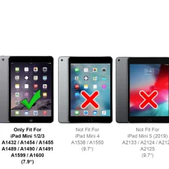 iPad mini (1.–3. Gen.) - Panzerglas gehärtet für Display