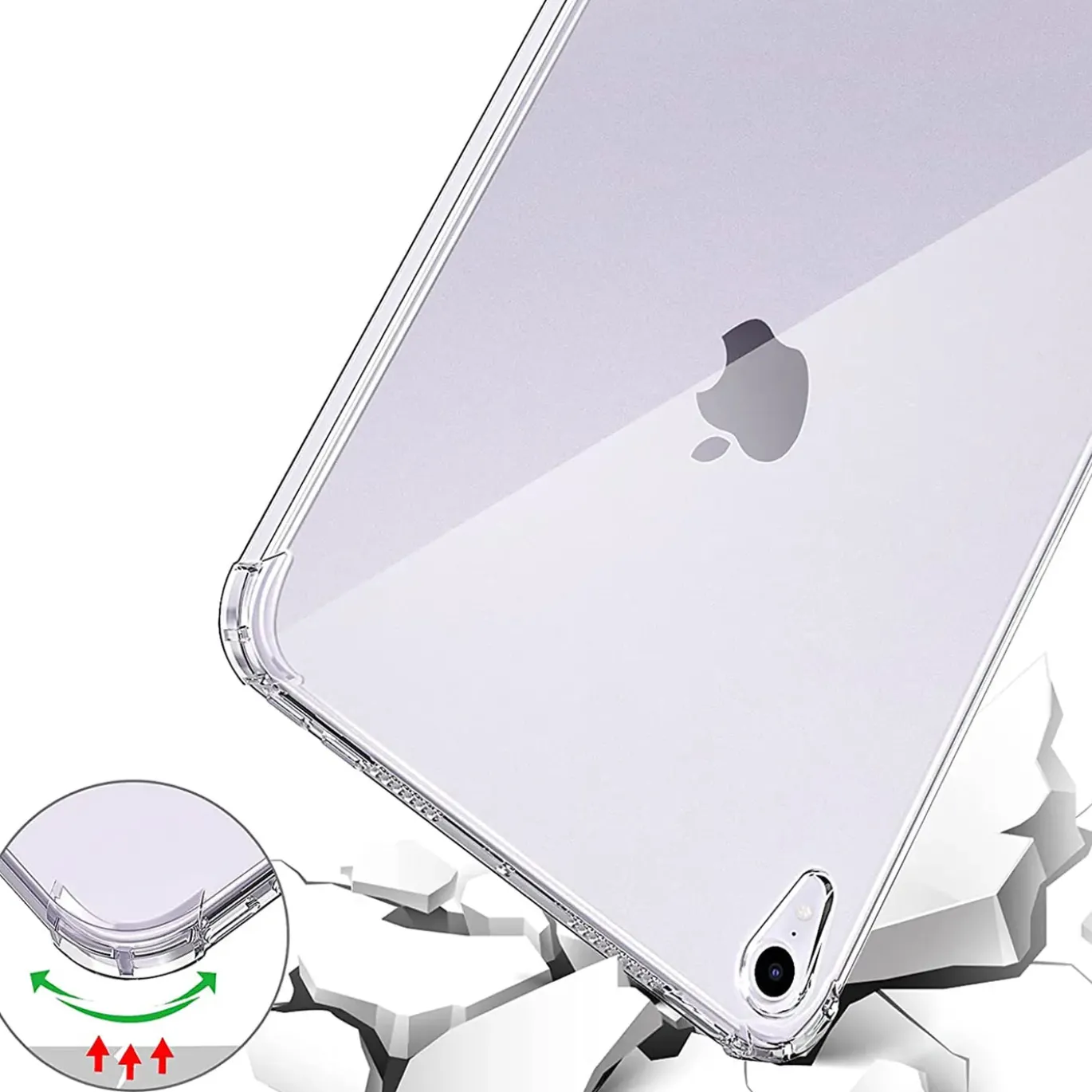 iPad mini (6. Gen.) - Tablet Hülle klar & stoßfest