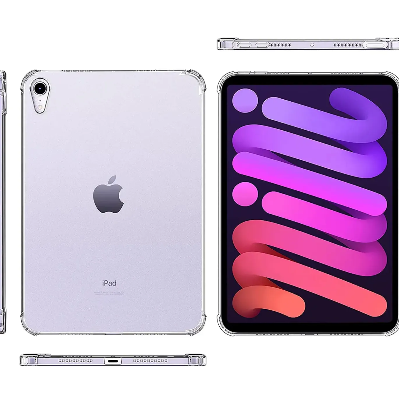 iPad mini (6. Gen.) - Tablet Hülle klar & stoßfest