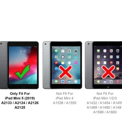 iPad mini (5. Gen.) - Tablet TPU Hülle Schwarz