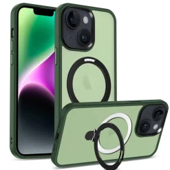 iPhone 13 / 14 - Farbige MagSafe Hülle mit Ring