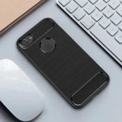 iPhone 7 / 8 / SE 2 / SE 3 - Carbon Case Hülle, stoßfest