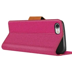 iPhone 7 / 8 / SE 2 / SE 3 - Jeanslook Klapphülle mit Kartenfach