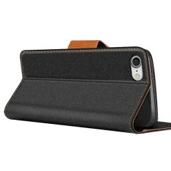 iPhone 7 / 8 / SE 2 / SE 3 - Jeanslook Klapphülle mit Kartenfach
