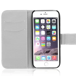 iPhone 7 / 8 / SE 2 / SE 3 - Motiv Klapphülle mit Kartenfächern & Standfunktion