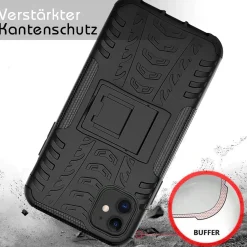 iPhone 7 / 8 / SE 2 / SE 3 - Outdoor Hülle 2-teiliges Schutzcase