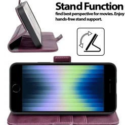 iPhone 7 / 8 / SE 2 / SE 3 - Robuste Klapphülle mit RFID Block
