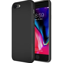 iPhone 7 / 8 / SE 2 / SE 3 - Silikon Case mit Mikrofaser-Innenseite