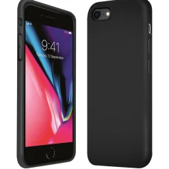 iPhone 7 / 8 / SE 2 / SE 3 - Silikon Case mit Mikrofaser-Innenseite