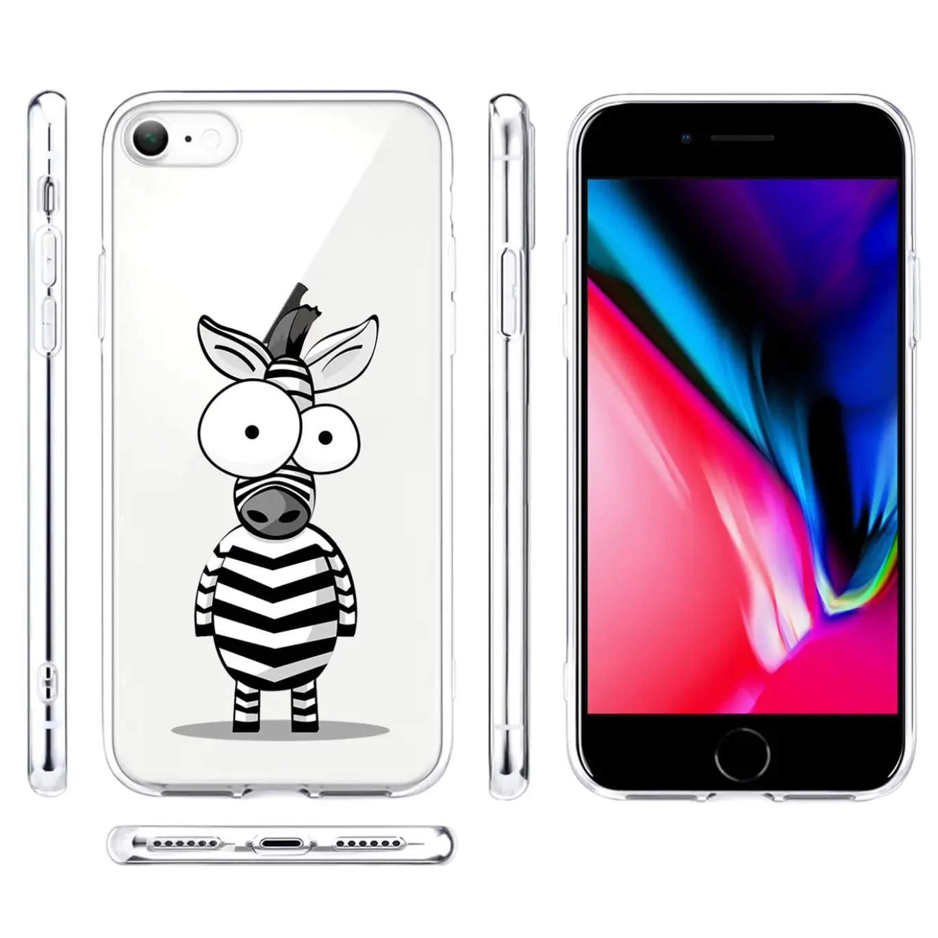iPhone 7 / 8 / SE 2 / SE 3 - TPU Case mit Motivdruck