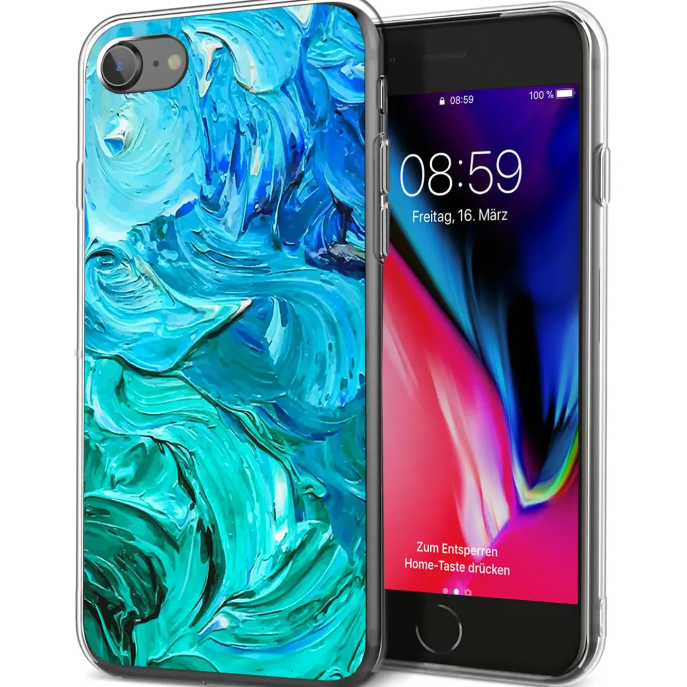 iPhone 7 / 8 / SE 2 / SE 3 - TPU Case mit Motivdruck