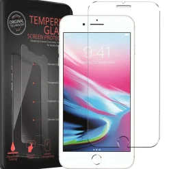 iPhone 7 / 8 / SE 2 / SE 3 - 2x 9H Panzer Glasfolie, Displayfolie