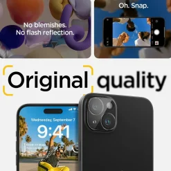 iPhone 16 / 16 Plus - Kameraschutz aus gehärtetem Glas